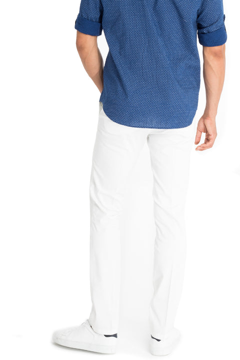 Krem 6 Drop Regular Fit Standart Kesim Likralı Kanvas / Chino Pantolon