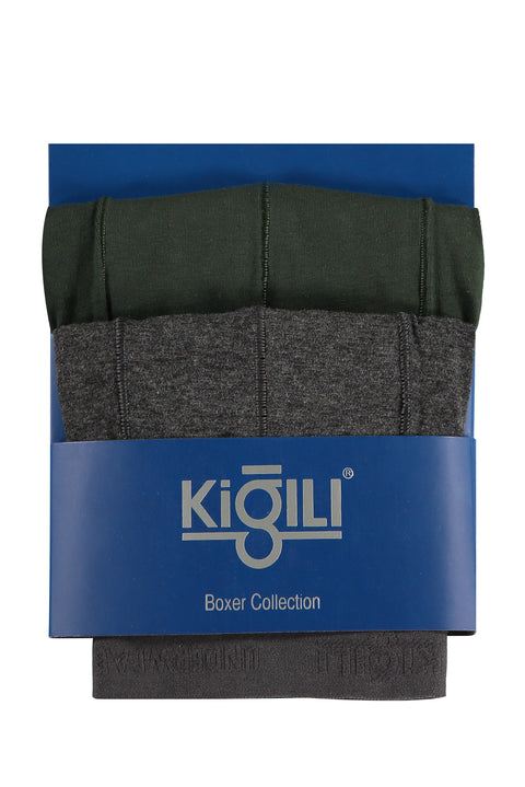 Koyu Yesil 2'Li Süprem Boxer