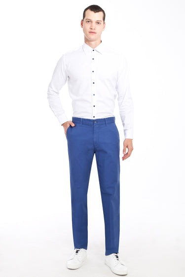 Mavi Regular Fit Likralı Kanvas / Chino Pantolon