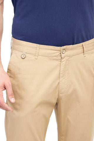  Bej 6 Drop Regular Fit Standart Kesim Likralı Kanvas / Chino Pantolon