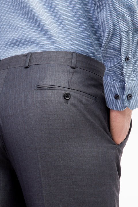 Marengo 6 Drop Regular Fit Standart Kesim Ekose Klasik Kumaş Pantolon