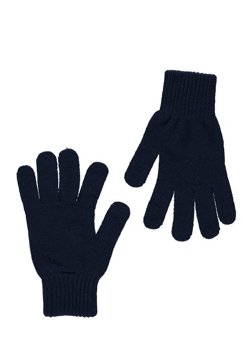 Lacivert Örme Eldiven