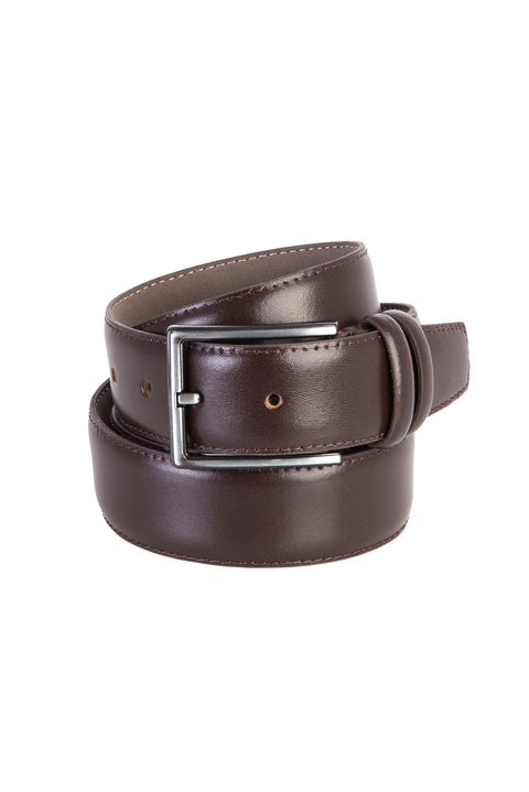 Kahve Büyük Beden Deri Kemer