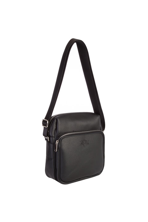 Siyah Postacı Çantası