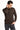 Kahve Polo Yaka Yünlü Regular Fit Triko Kazak