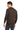 Kahve Polo Yaka Yünlü Regular Fit Triko Kazak