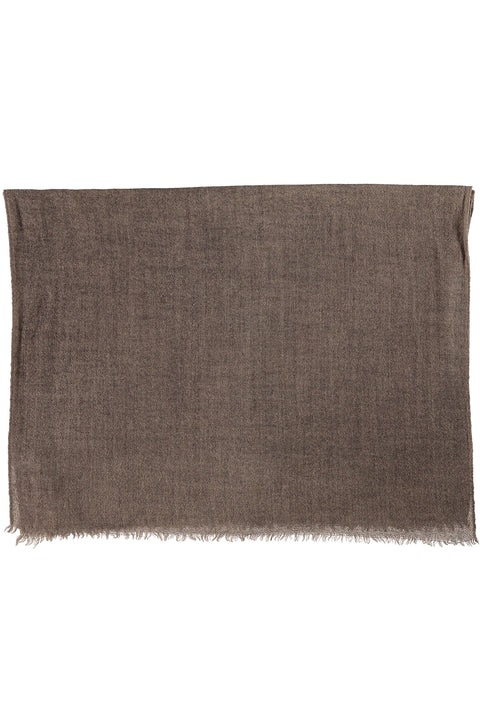 Mink Patterned Wool Scarf