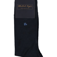 Lacivert Düz Merserize Çorap