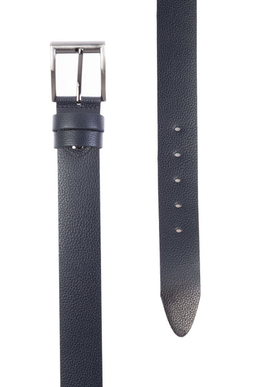 Lacivert Spor Deri Kemer