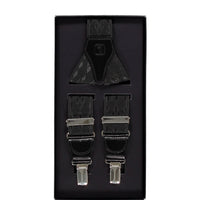 Siyah Kalın Pantolon Askısı