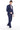 Lacivert Slim Fit Dar Kesim Şal Yaka Smokin & Damatlık