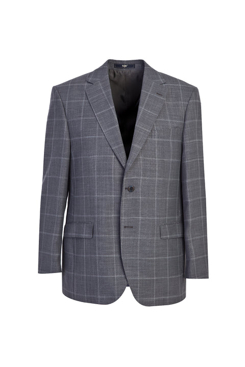 Orta Füme 4 Drop Relaxed Fit Rahat Kesim Ceket