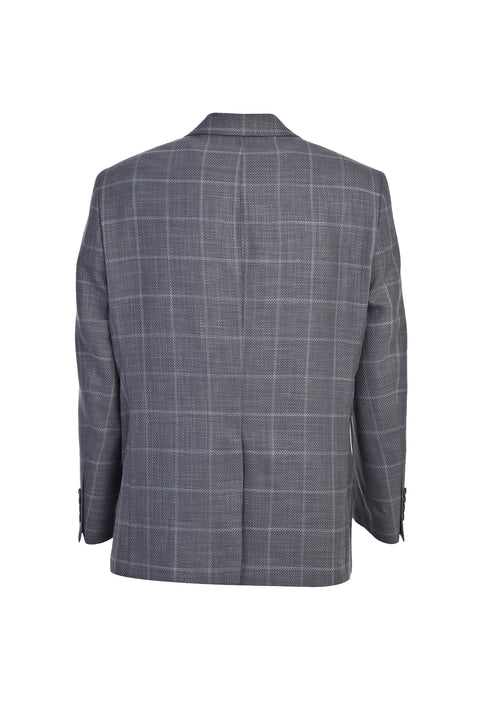 Orta Füme 4 Drop Relaxed Fit Rahat Kesim Ceket