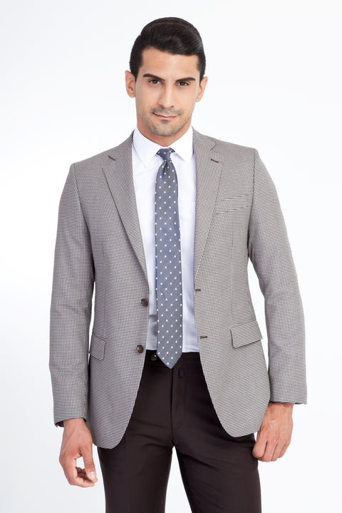 Açık Kahve - Camel 6 Drop Regular Fit Standart Kesim Ceket