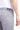 Açık Gri Slim Fit Dar Kesim Likralı Kanvas / Chino Pantolon