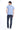 Lacivert Slim Fit Dar Kesim Likralı Kanvas / Chino Pantolon
