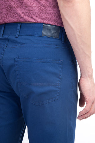  Açık Mavi 6 Drop Regular Fit Standart Kesim Likralı Kanvas / Chino Pantolon