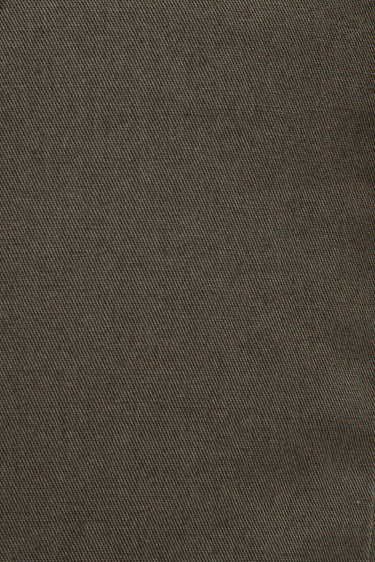 Haki Slim Fit Dar Kesim Likralı Kanvas / Chino Pantolon