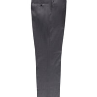 Füme Gri 4 Drop Relaxed Fit Rahat Kesim Kuşgözü Klasik Kumaş Pantolon