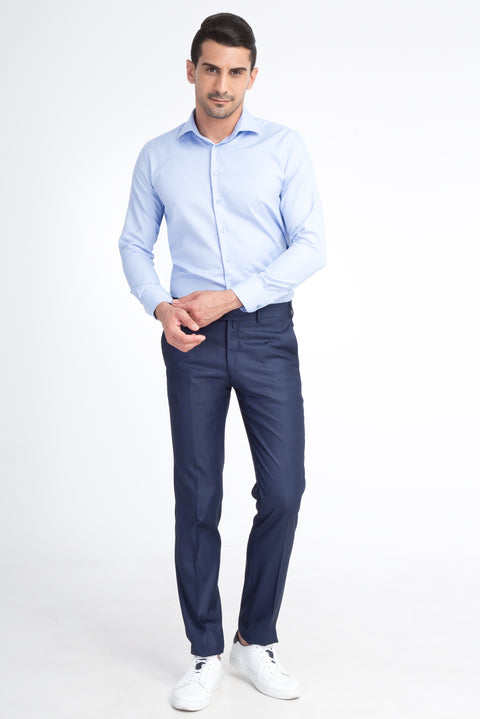 Mavi 7 Drop Slim Fit Dar Kesim Kuşgözü Klasik Kumaş Pantolon