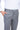 Orta Füme Slim Fit Dar Kesim Yünlü Klasik Kumaş Pantolon