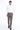 Kahve Slim Fit Dar Kesim Ekose Klasik Kumaş Pantolon