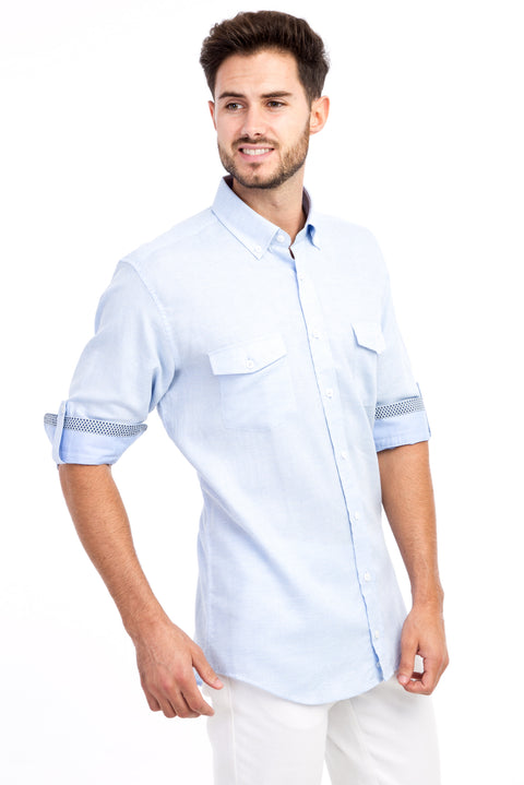 Mavi KZ PAM SANTUK KSGZ Pamuk Gömlek