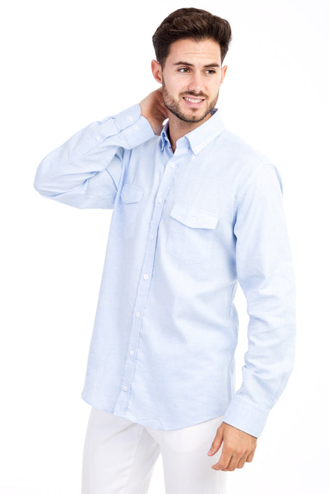 Mavi KZ PAM SANTUK KSGZ Pamuk Gömlek