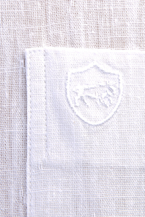 Beyaz Uzun Kol Regular Fit Spor Gömlek