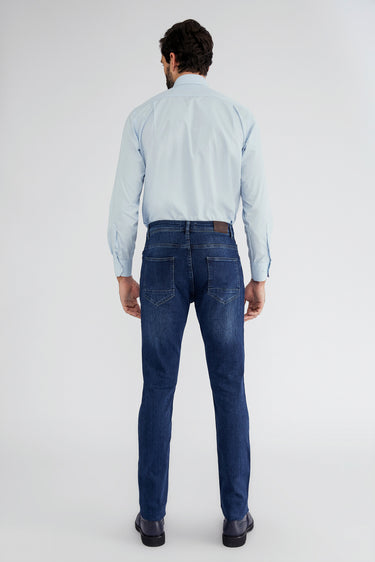 Açık Mavi Uzun Kol Klasik Gömlek