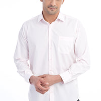 Pembe Uzun Kol Klasik Gömlek