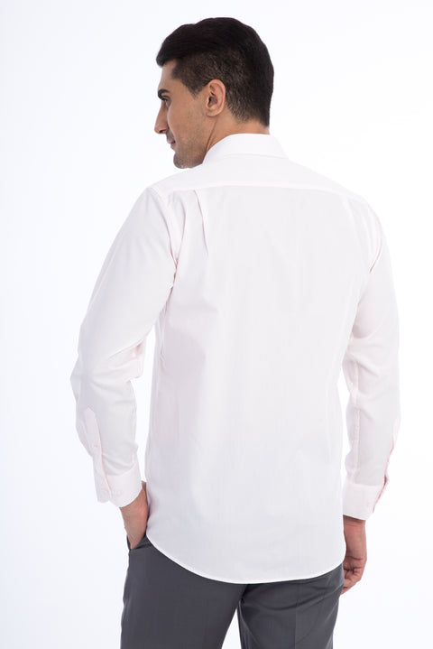 Pembe Uzun Kol Klasik Gömlek