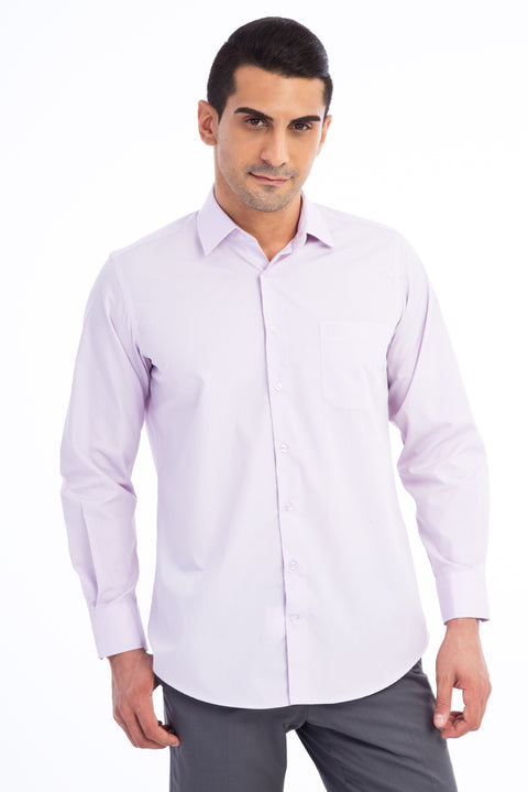 Lilac Long-Sleeve Classic Shirt