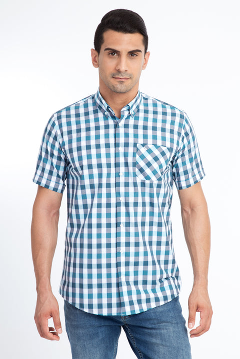 Koyu Yesil Wb Pam Dg.Yk. Ekose Kk Gö