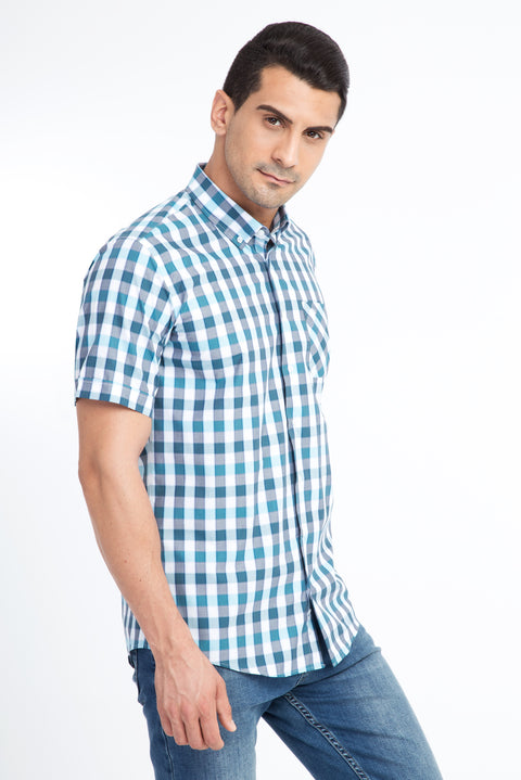 Koyu Yesil Wb Pam Dg.Yk. Ekose Kk Gö