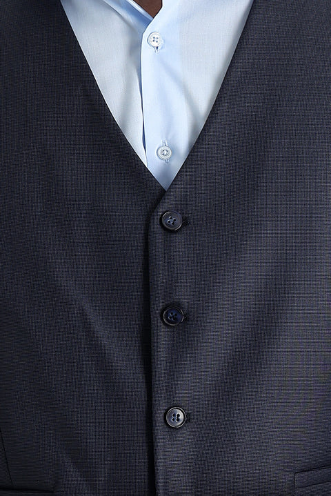 Füme Gri Klasik Kuşgözü Yelek