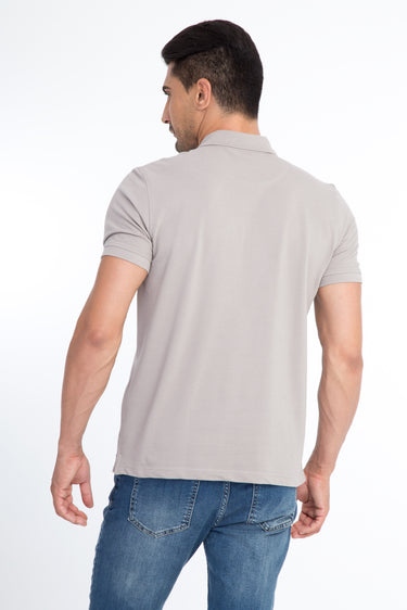 Vizon Polo Yaka Regular Fit Pamuk Tişört