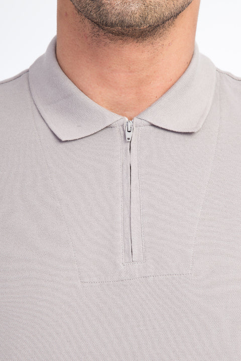 Vizon Polo Yaka Regular Fit Pamuk Tişört