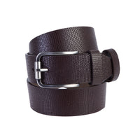 Kahve Spor Desenli  Kemer