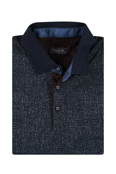 Marengo Büyük Beden Polo Yaka Sweatshirt