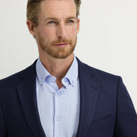 Mavi Relaxed Fit Rahat Kesim Kuşgözü Ceket