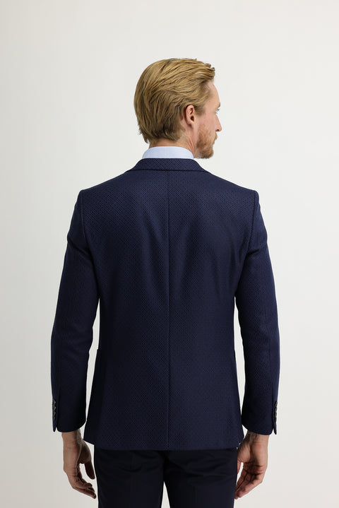 Blue 6 Drop Regular Fit Standard Cut Eyelet Jacket