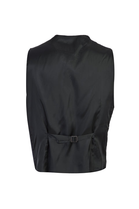 Mavi Klasik Yünlü Yelek