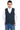 Koyu Yesil Desenli Slim Fit Dar Kesim Yelek
