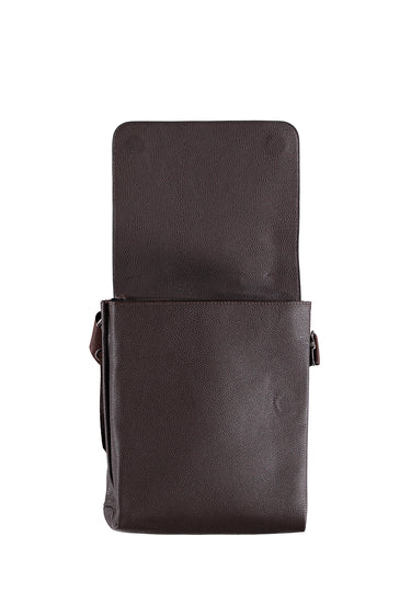  Koyu Kahve Postacı Çanta