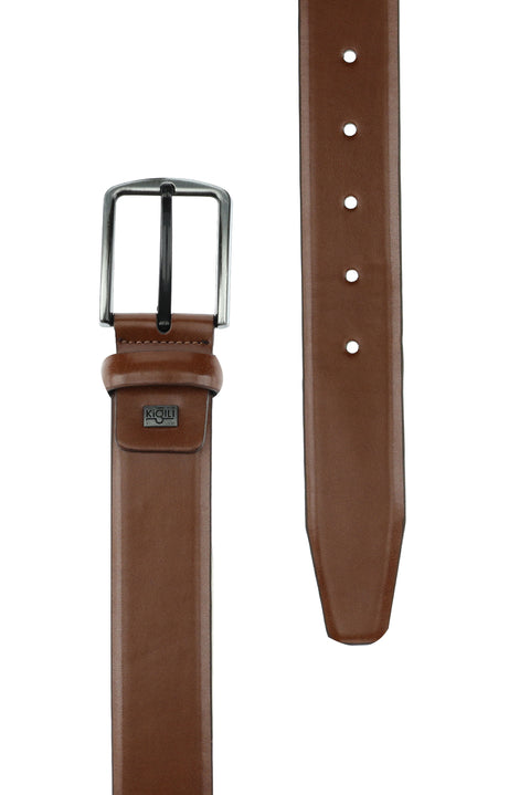 Taba Polo Düz Klasık Derı Kemr