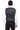 Siyah Slim Fit Dar Kesim Mono Yaka Desenli Yelekli Smokin / Damatlık