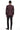 Bordo Slim Fit Dar Kesim Sivri Yaka Desenli Yelekli Smokin / Damatlık