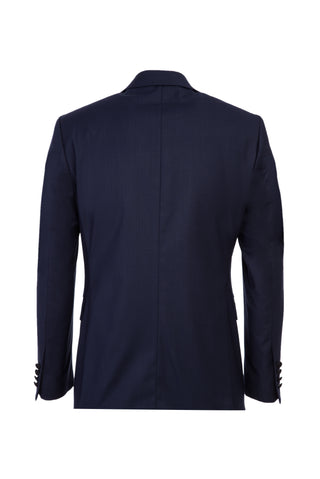  Lacivert Sivri Yaka Slim Fit Dar Kesim Smokin & Damatlık