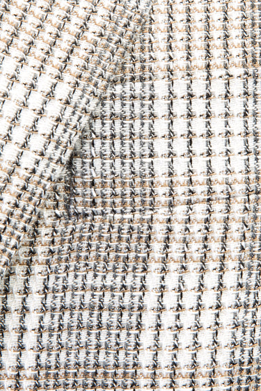 Toprak Relaxed Fit Relaxed Kesim Ekose Ceket